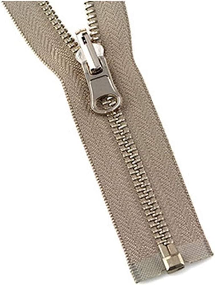 ☆Zipper☆ YKK #5 Excella Nickel Zipper - Closed Bottom – Zipper Stop